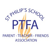 St Philip's PTFA Logo White BG