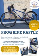 Frog bike raffle wlogo