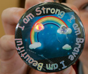 I am strong badge